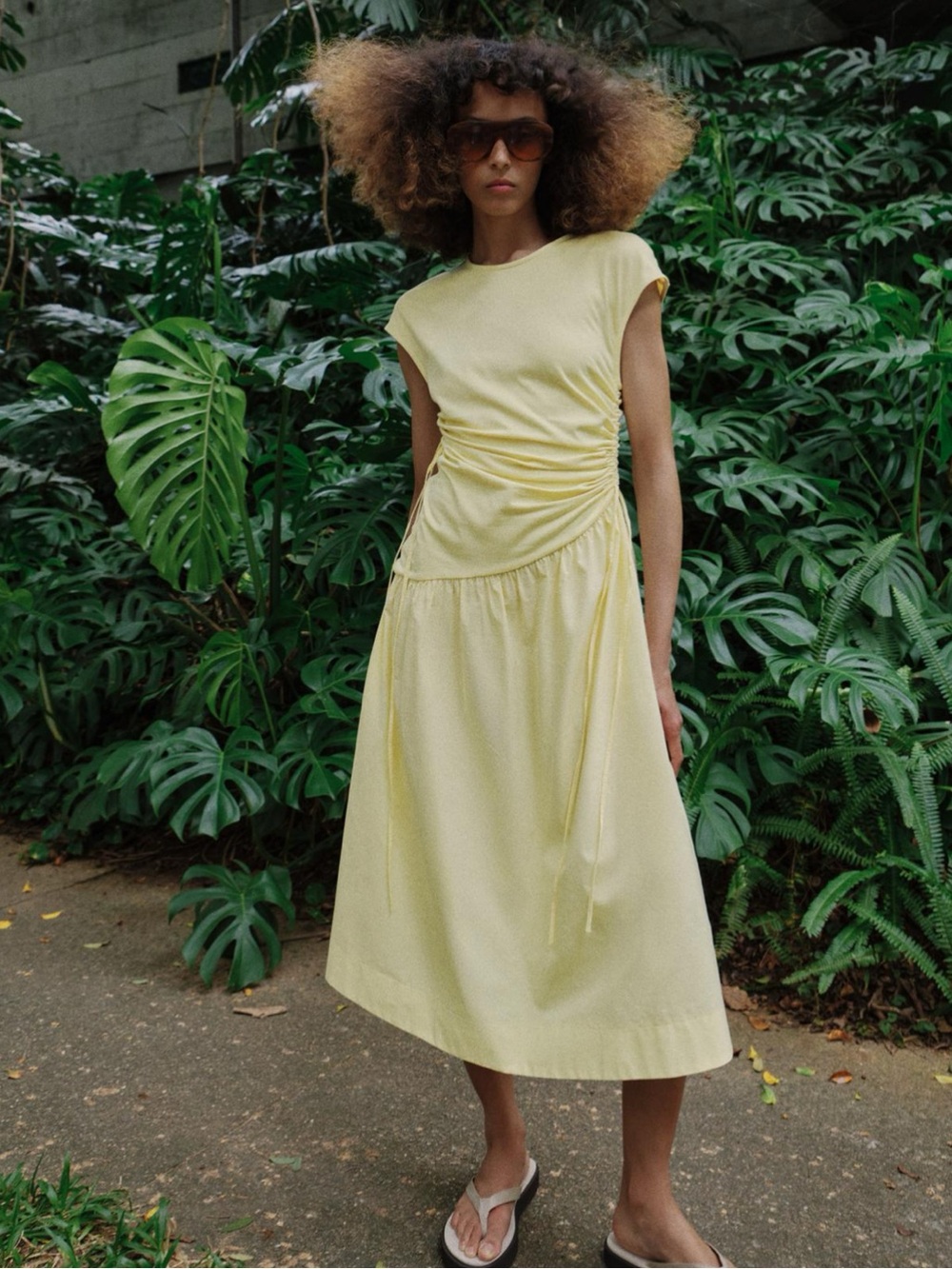 💛ZARA ASYMMETRICAL DRESS💛